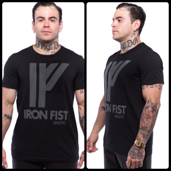 IRON FIST ATHLETIC LOGO MENS TEE - Picture 1 of 9